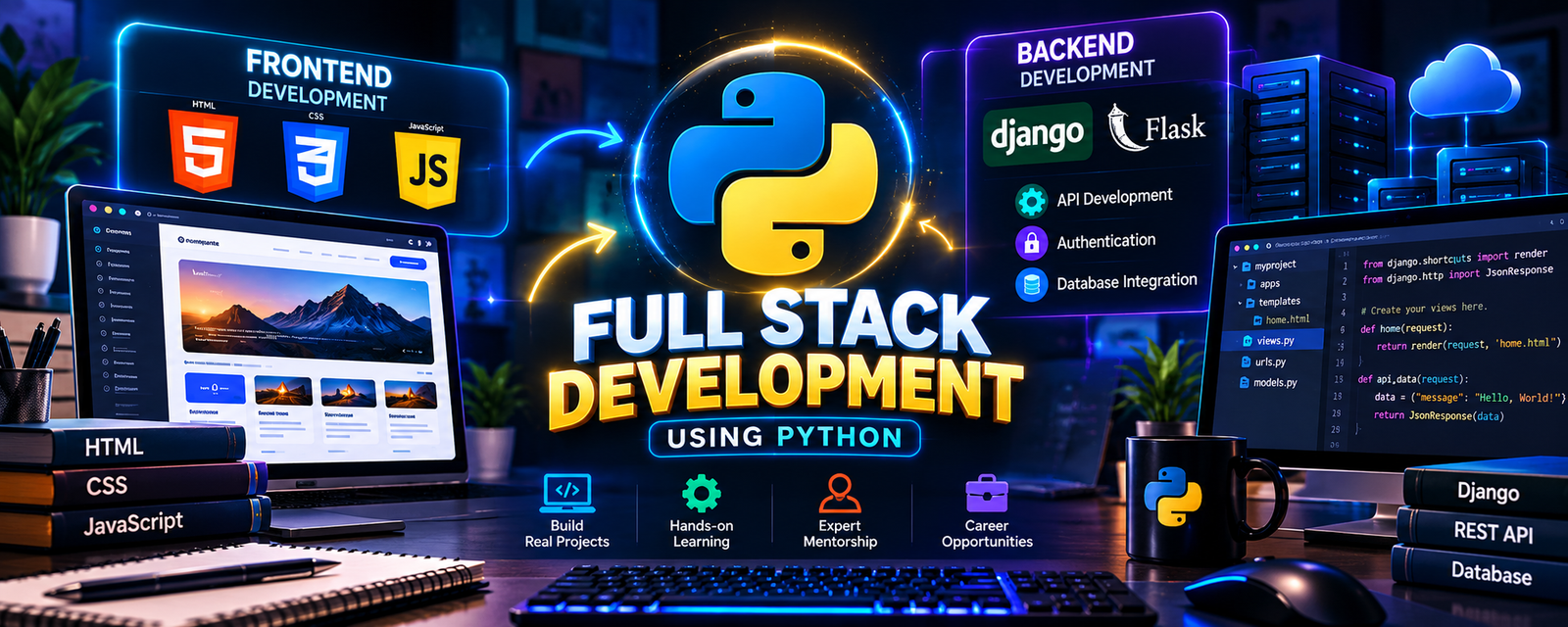 Full Stack Development Using Python
